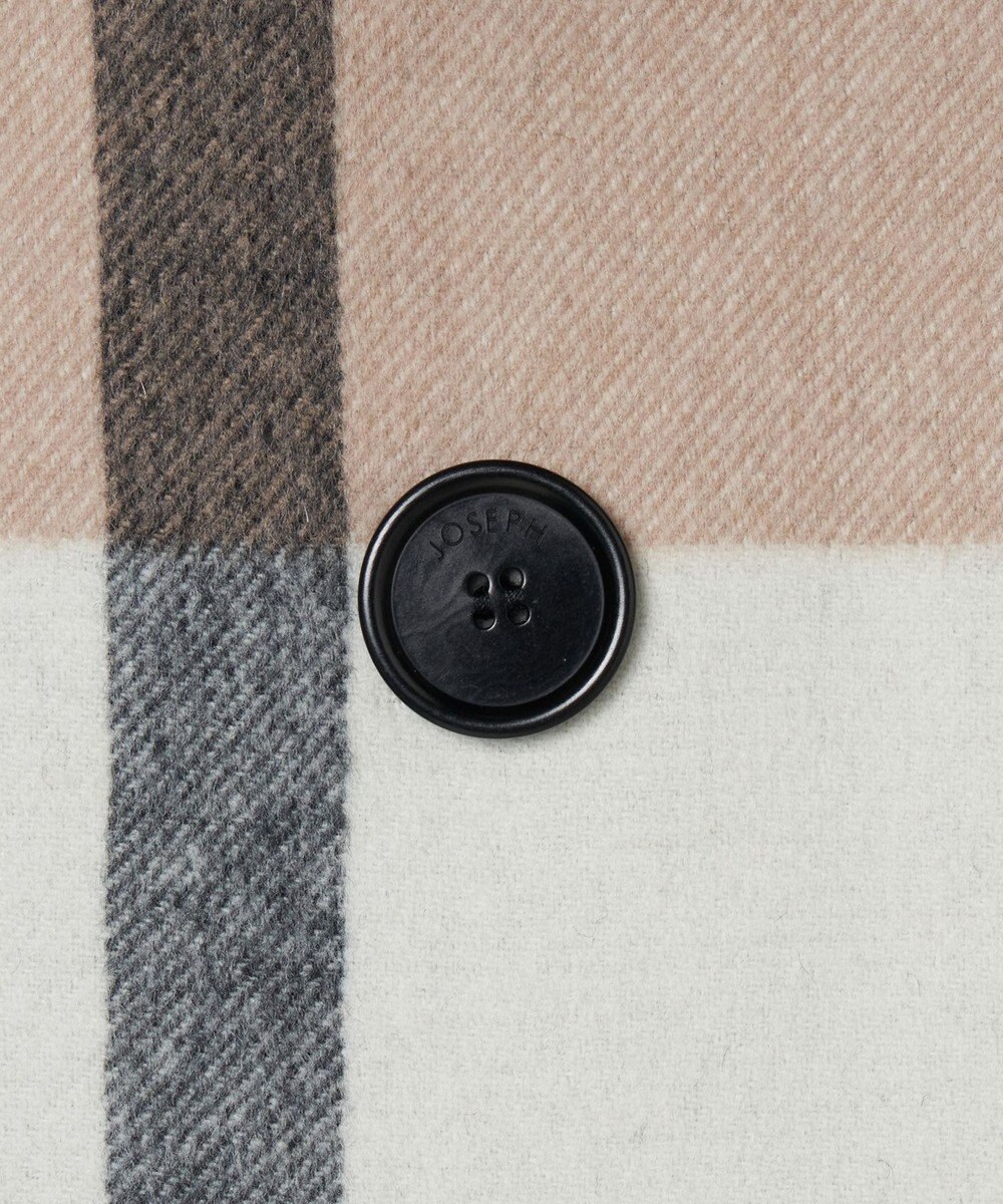 JOSEPH ダブルフェイスリバーシブル-アニメーション　ロングコート 