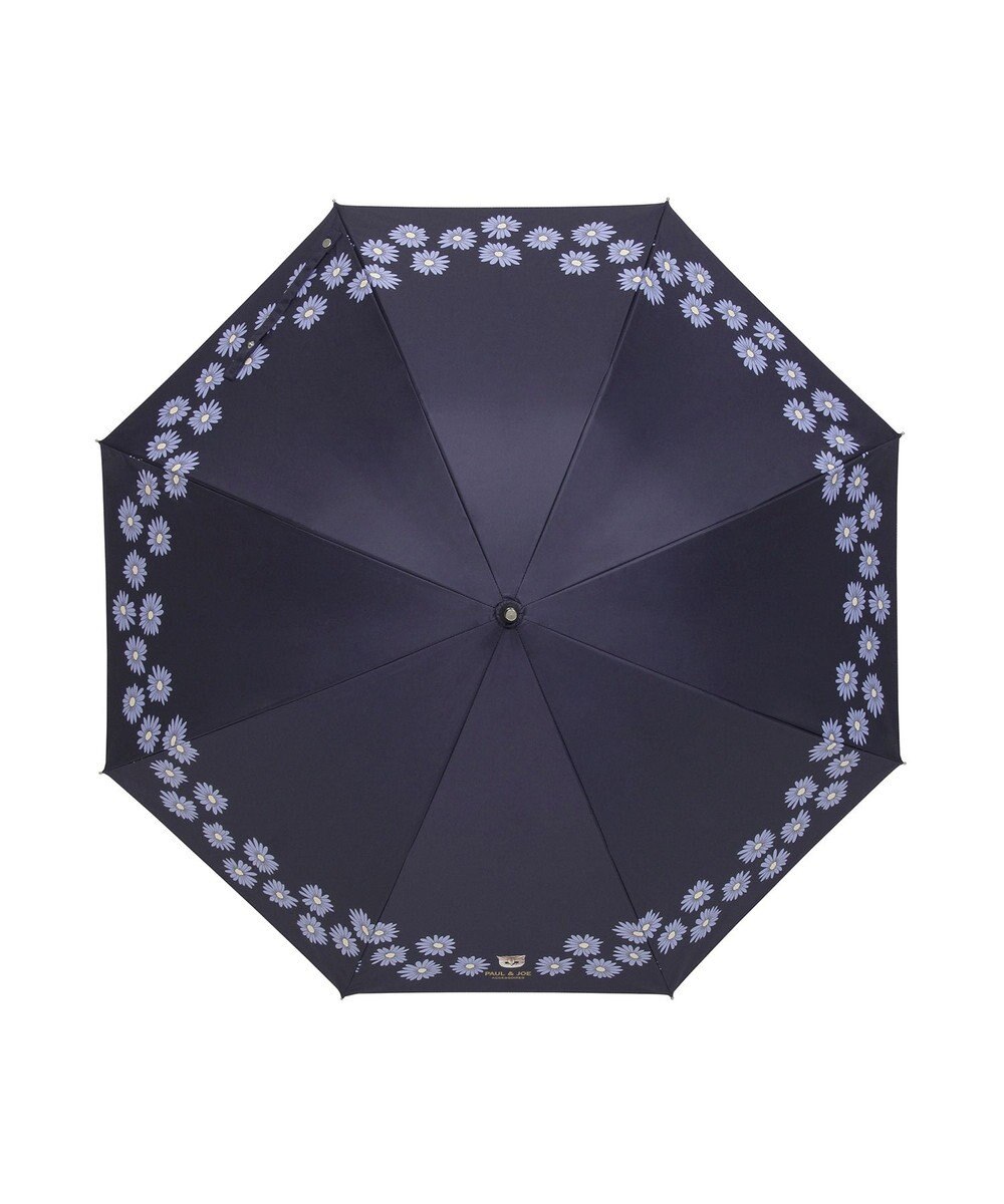 MOONBAT 【 遮光率100％/遮熱/UV】PAUL&JOE ACCESSOIRES(ポール&ジョー) 晴雨兼用日傘  Lovely daisy  クリザンテーム ヌネット 長傘 竹手元 