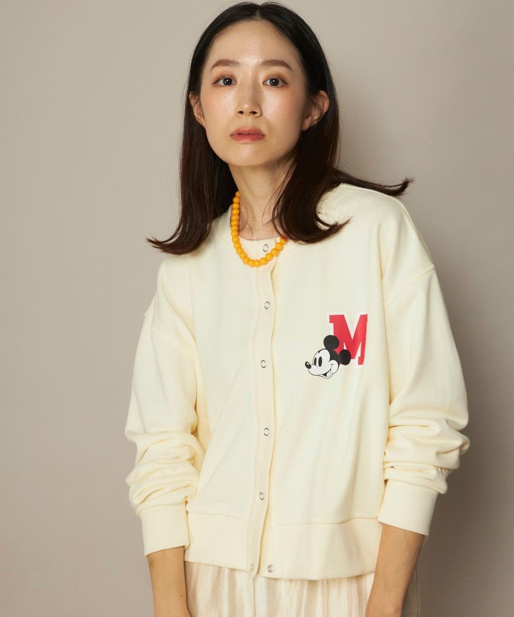 OP／FILA 【ocean pacific】ミッキー/裏毛カーディガン【Disney/ディズニー】 