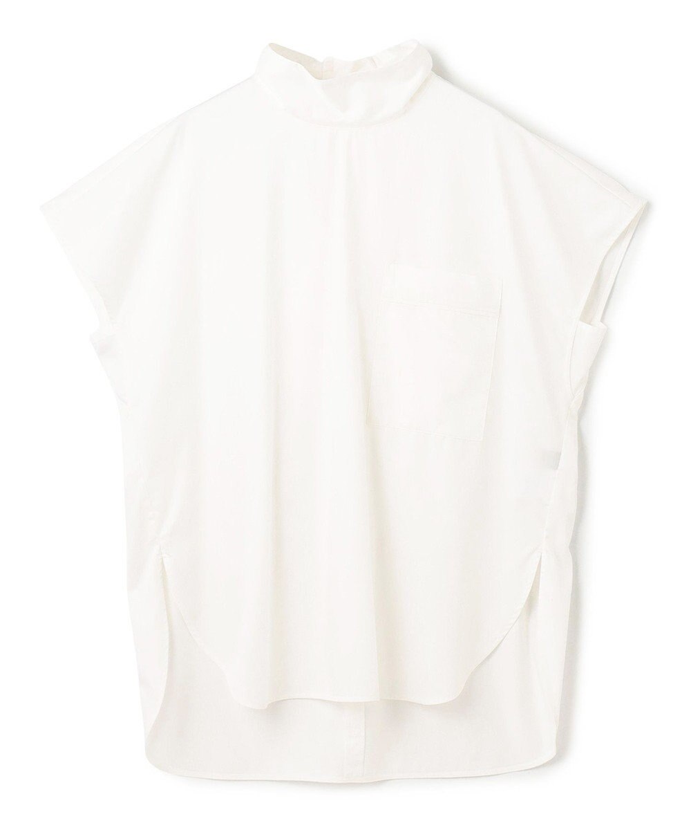 uncrave ブロードクロス ボウタイブラウス 