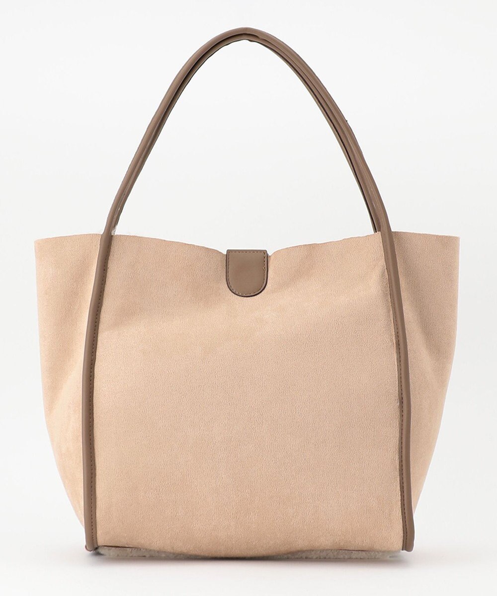 united bamboo フェイクボアリバーシブルトート 