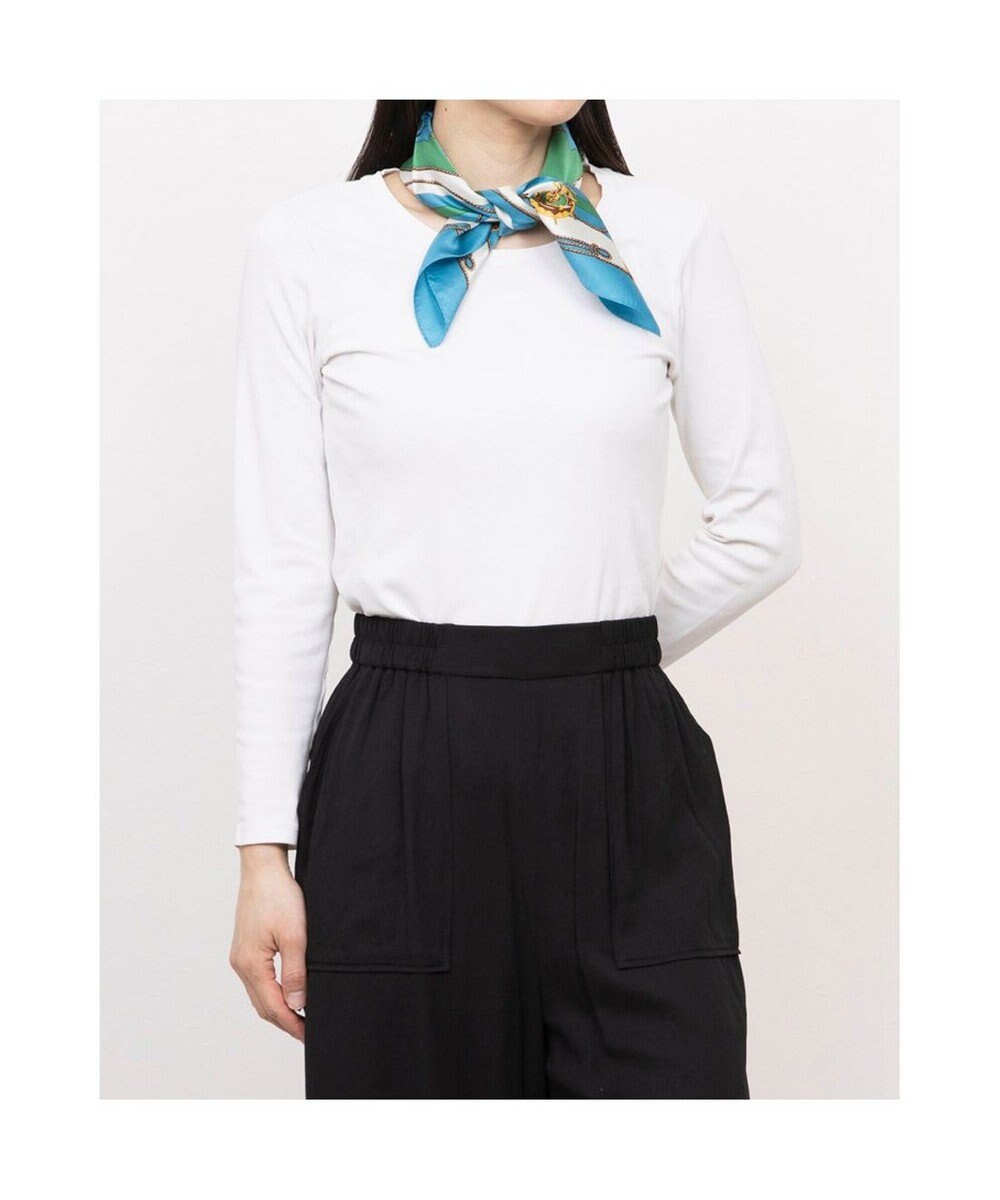 UNBILLION カカトゥ kakatoo / マリンガーランド柄シルクスカーフ 