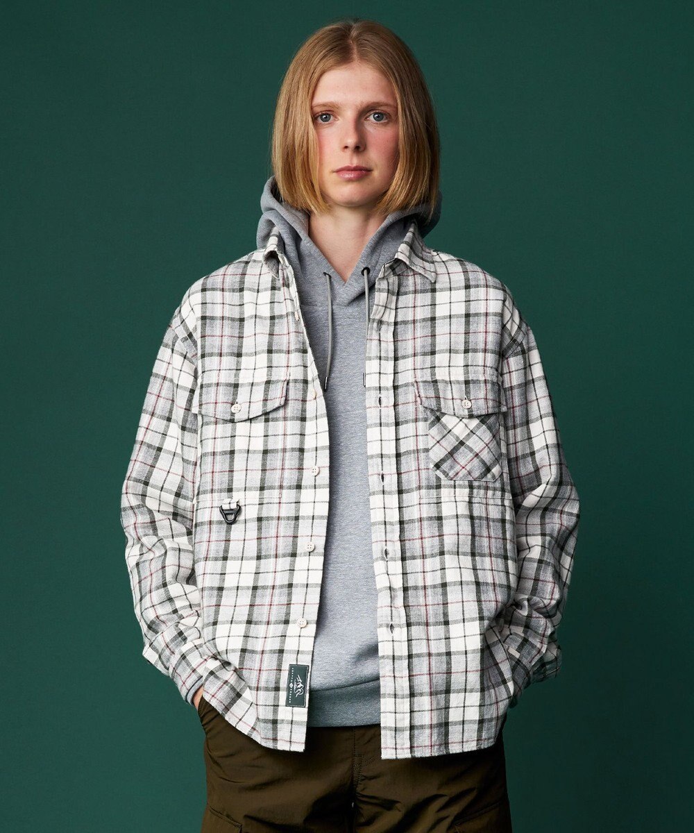 JOSEPH ABBOUD MOUNTAIN 【軽量/ソフト/イージーケア】ソフトダンボール ニット パーカー 