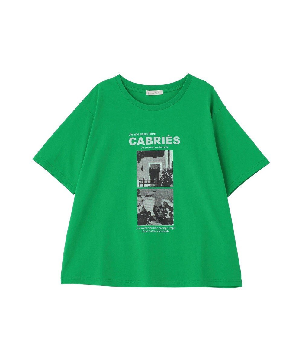 Green Parks アソート柄フォトＴシャツ 