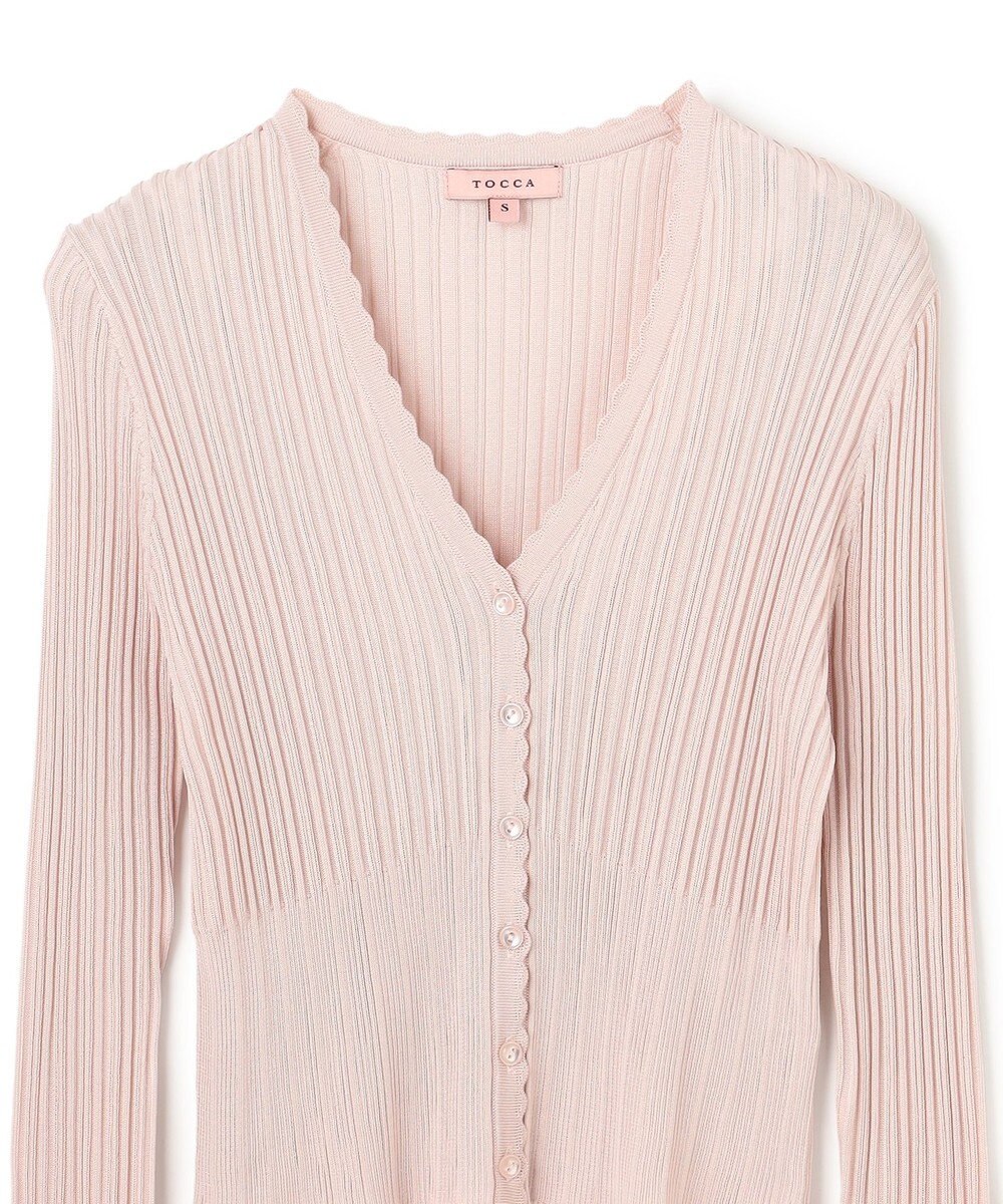 TOCCA EYELET AJISAI カーディガン 