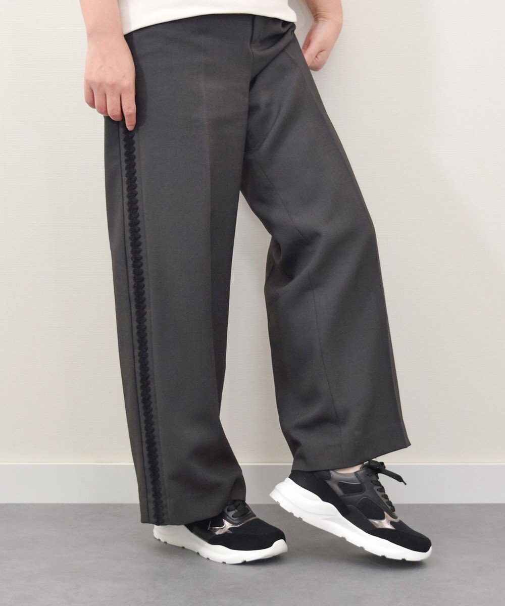 Bridget Birkin 【PARADIS COULEUR】異素材コンビレースアップスニーカー 