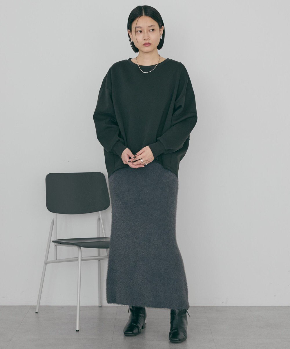 AMERICAN HOLIC 【WEB限定】袖タックコクーンポンチプルオーバー 