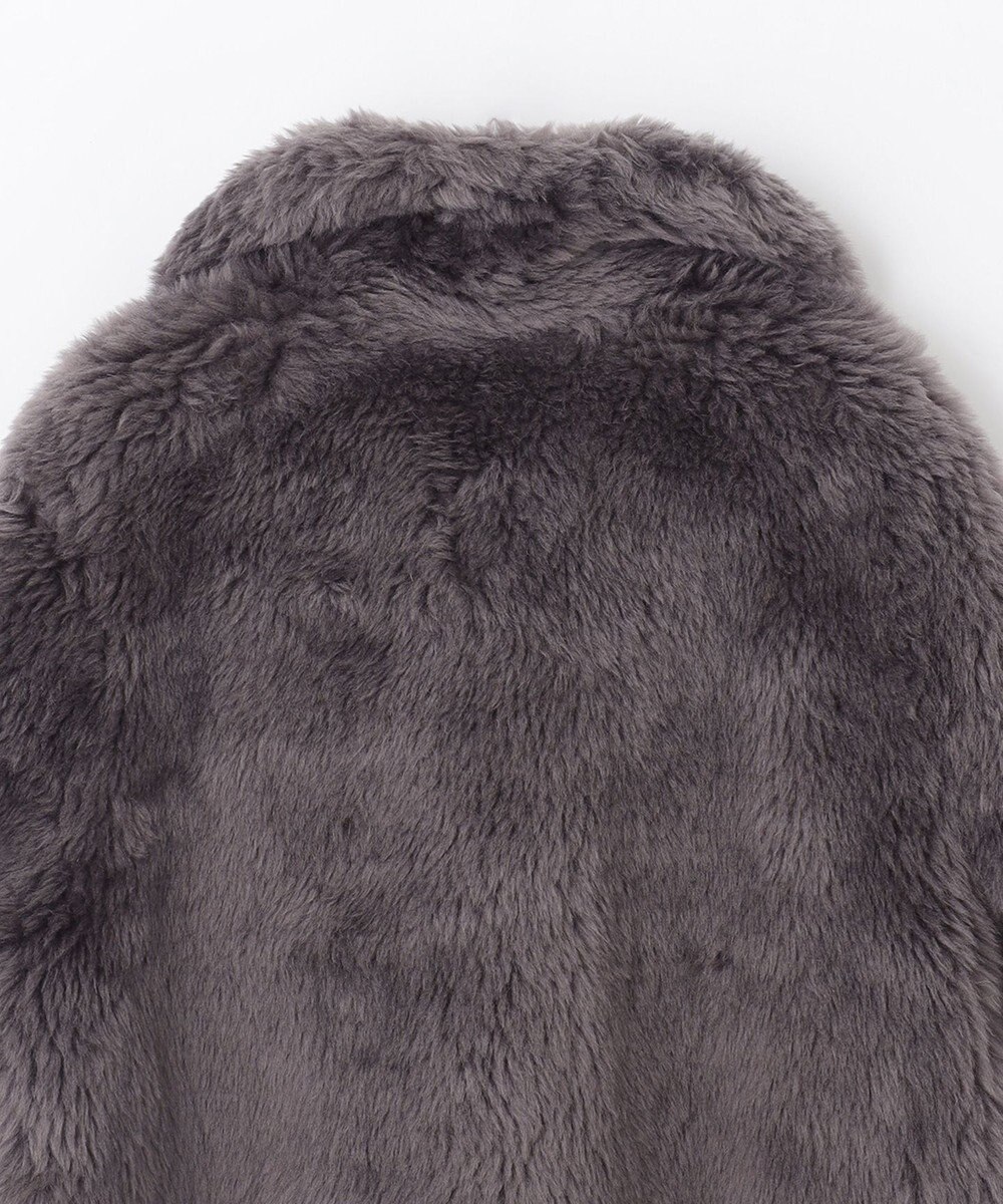 GRACE CONTINENTAL ウールボアショートコート 