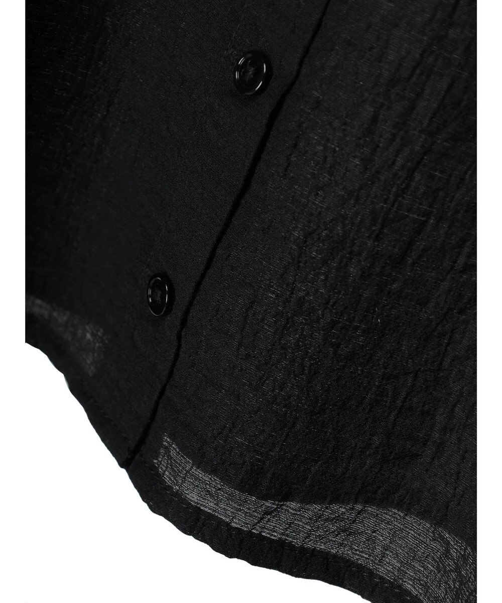 earth music&ecology シアーパイピングシャツ 