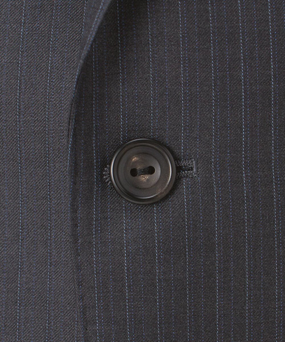 GOTAIRIKU 【Loro Piana Fabric】365 通年スーツ(グレー×ストライプ) 