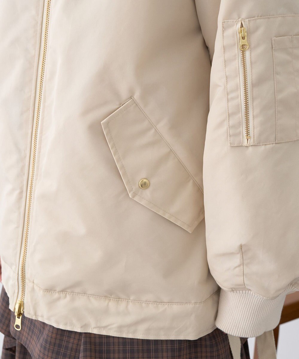 earth music&ecology リバーシブルMA-1 