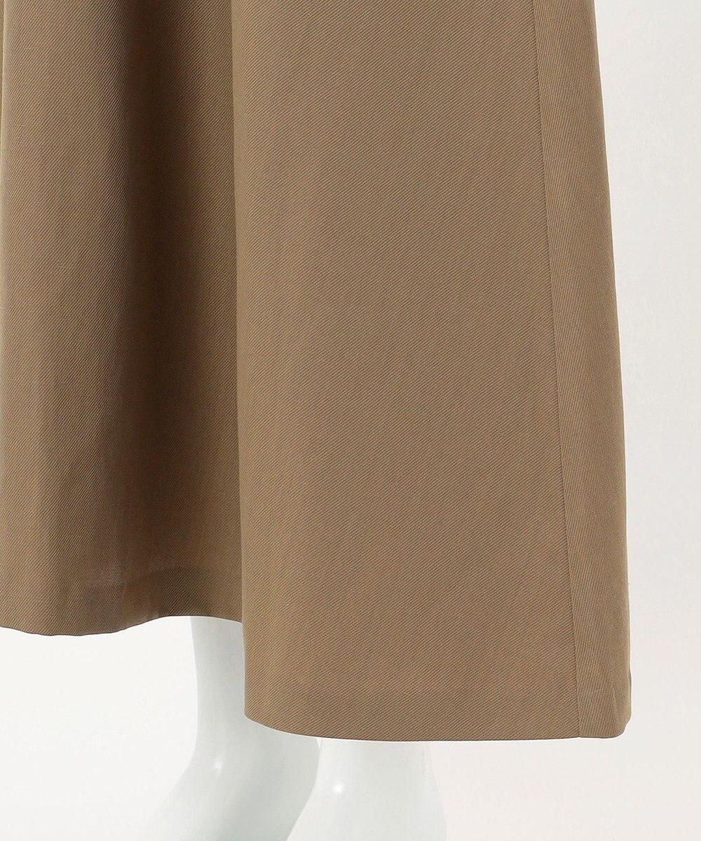 23区 【エステータ】ウールリネン 半袖フレアワンピース 