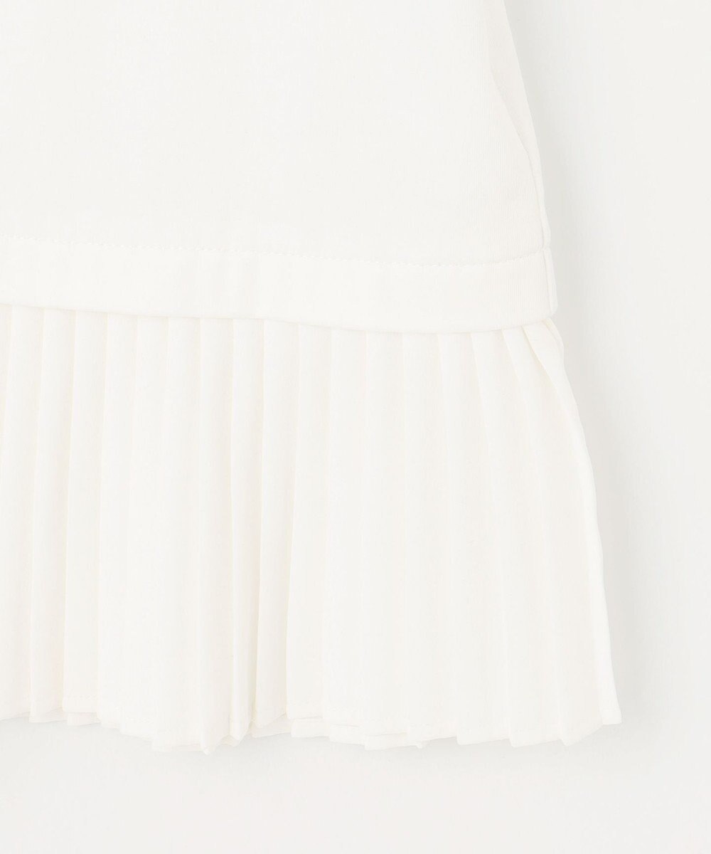 組曲 L クールプレーティング天竺プリーツ カットソー 