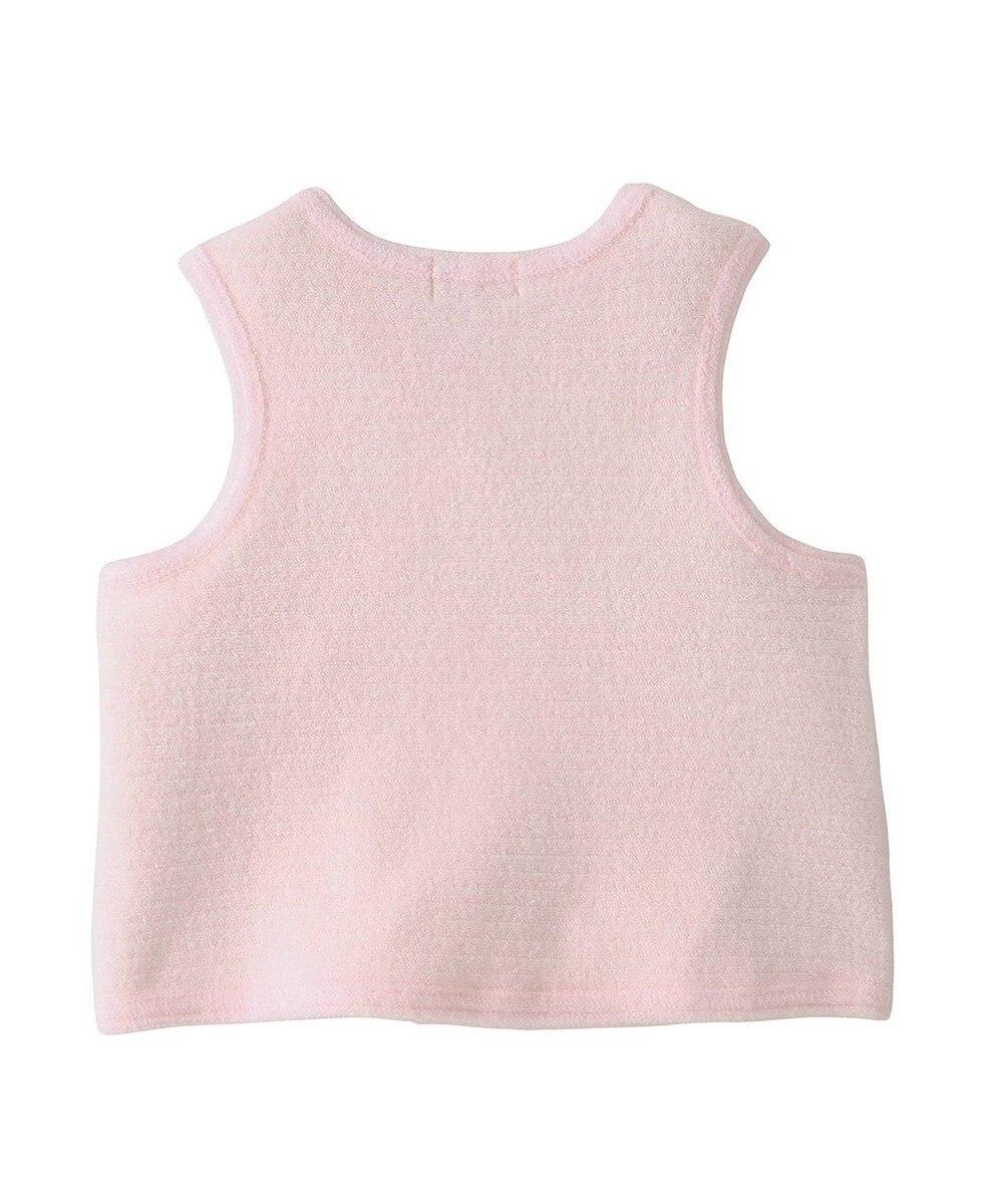 MIKI HOUSE HOT BISCUITS 【50-70cm】 パイル素材 ベビーベスト(胴着) 