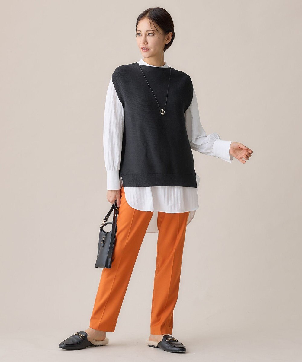 自由区 【WEB限定カラーあり・撥水加工】TRギャバテーパード パンツ 