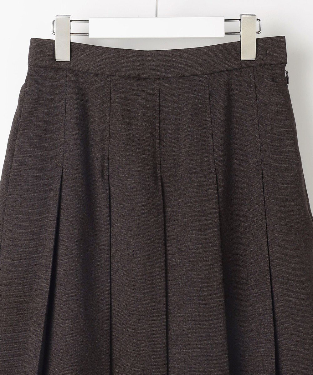 自由区 S 【セットアップ対応】リネンライクシンセティックタック スカート 