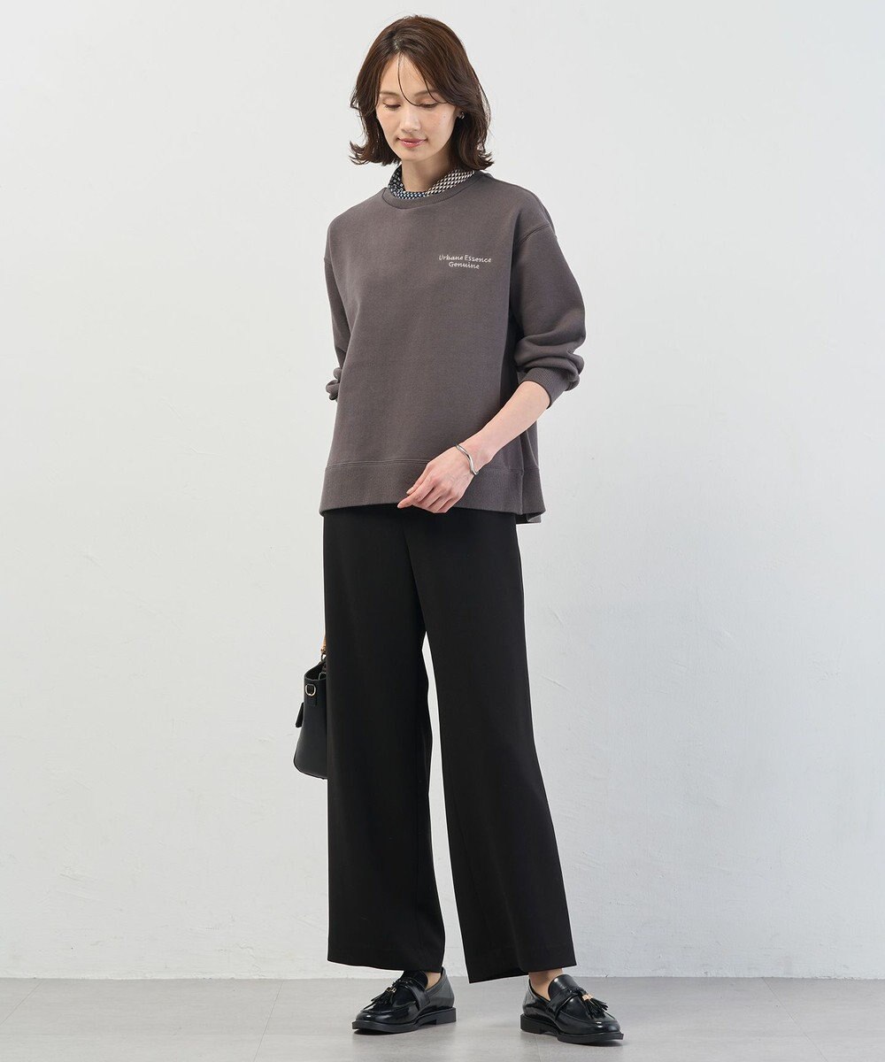 J.PRESS LADIES L 【セットアップ対応】セラテリーダブルクロス セミワイド パンツ 