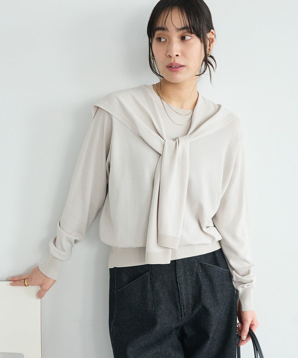 CRAFT STANDARD BOUTIQUE ニットストール+プルオーバー 