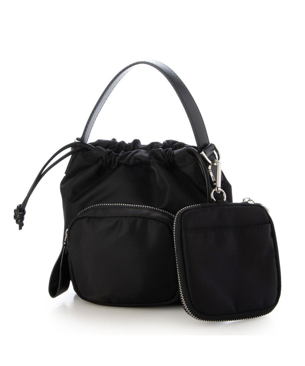 UNBILLION カシュカシュ cachecache / アクセポーチ付ナイロントート 