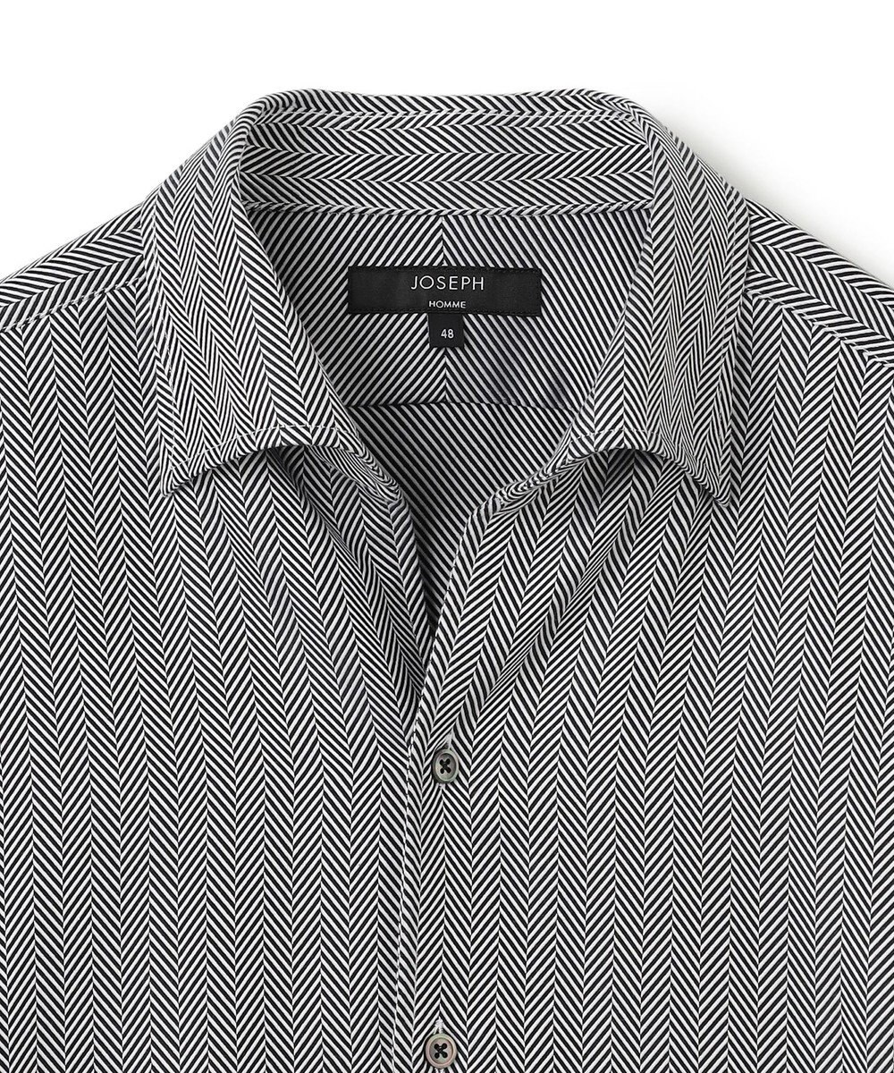 JOSEPH HOMME 【洗える】ツイルへリンボンクレイジー　ドレスシャツ 