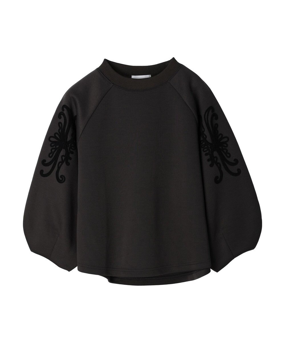 Green Parks ■ＥＳＣＡＲ　コードモチーフ刺繍プルオーバー 