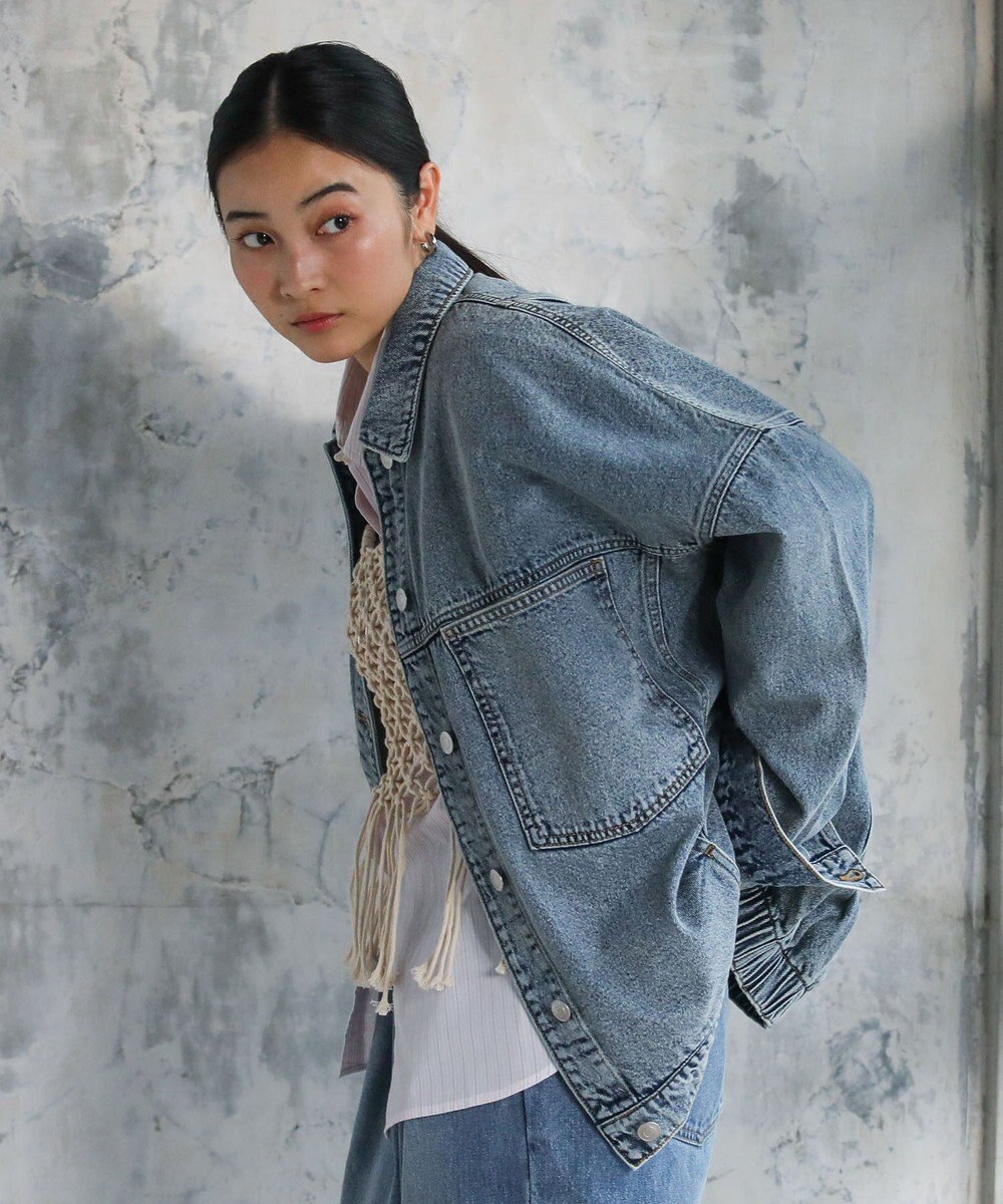 Green Parks ＢＩＧシルエットＧジャン 