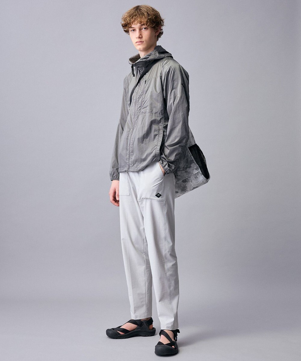 JOSEPH ABBOUD MOUNTAIN 【2WAYストレッチ/ECO撥水性】2WAYストレッチジャガードパンツ 