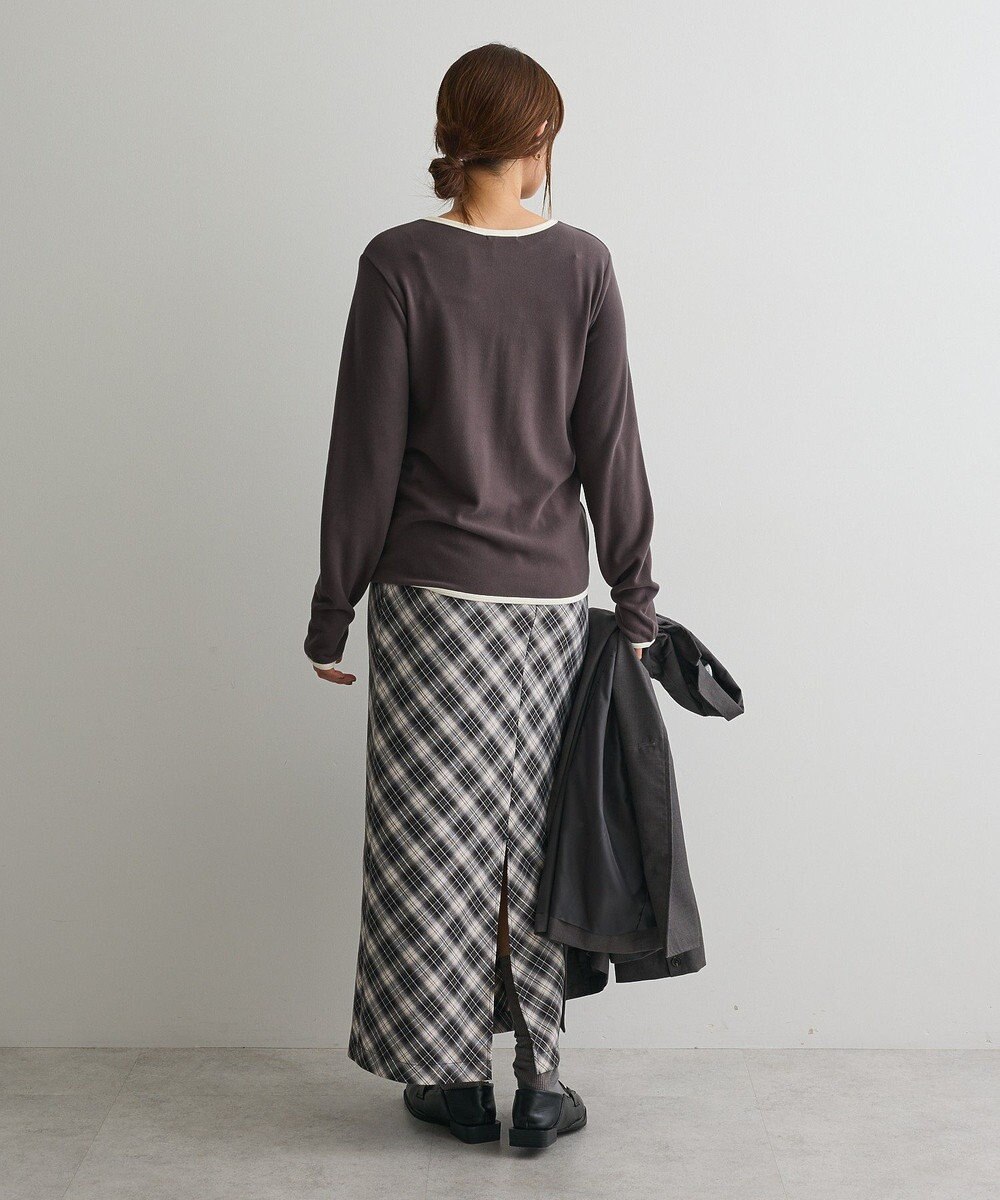 CRAFT STANDARD BOUTIQUE バイカラーパイピングプルオーバー 