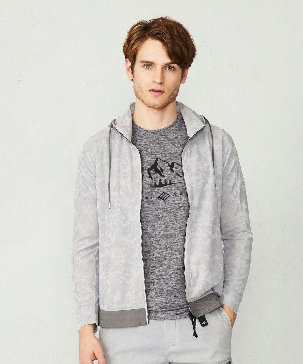 JOSEPH ABBOUD MOUNTAIN 【UNISEX】クールスキンガードカモ パーカー 
