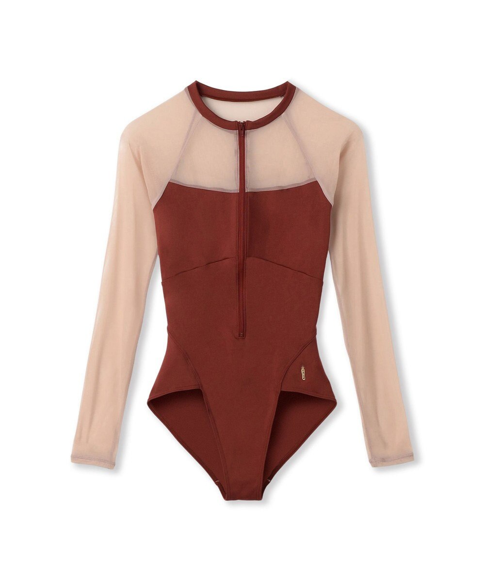 Chacott ロングスリーブレオタード 