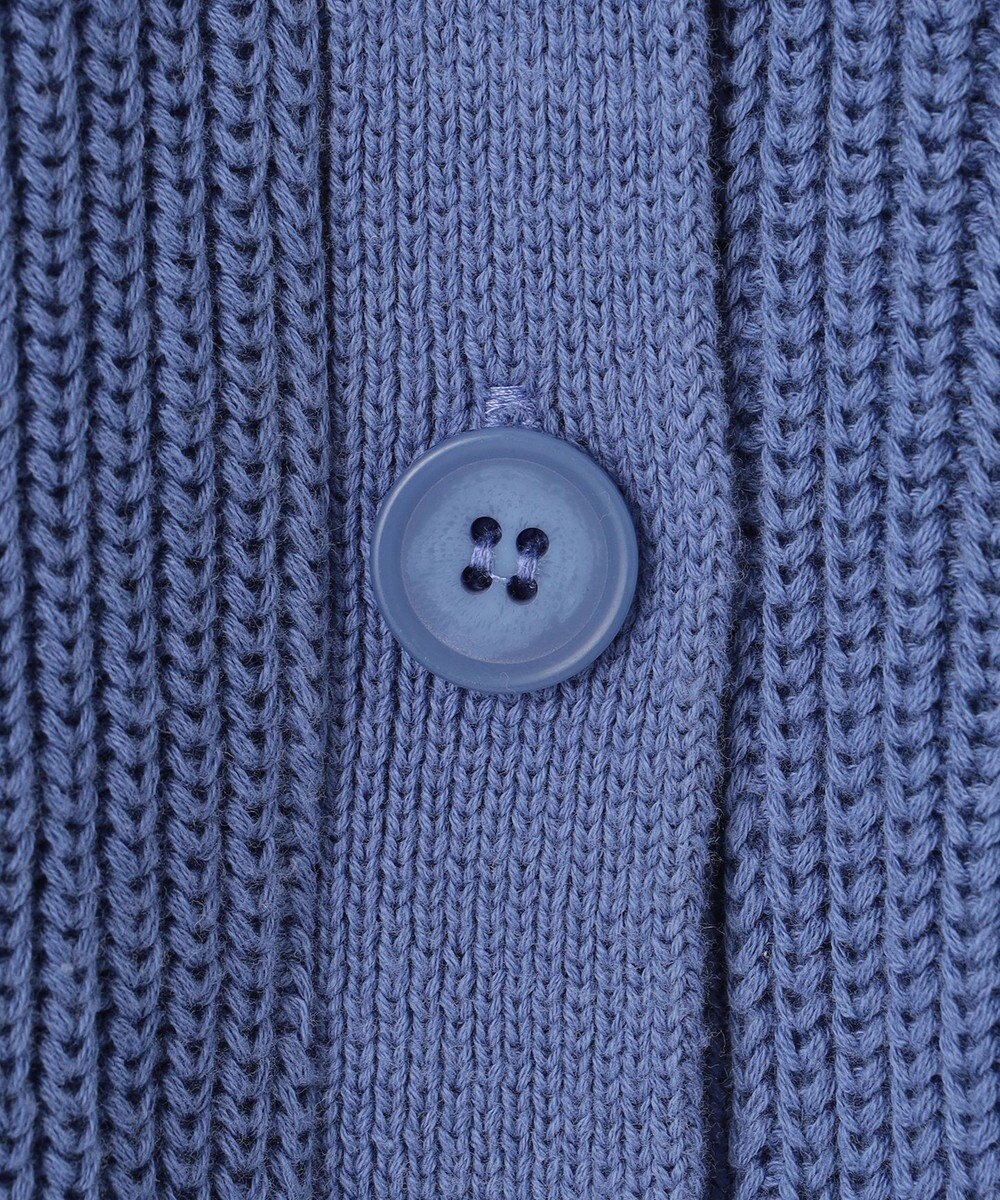 ANY 【洗濯機可/UVカット/アンチピリング】コットンＶネックカーディガン 