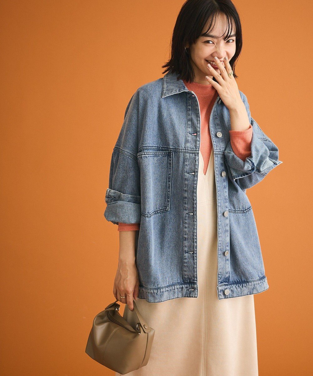 Green Parks ＢＩＧシルエットＧジャン 