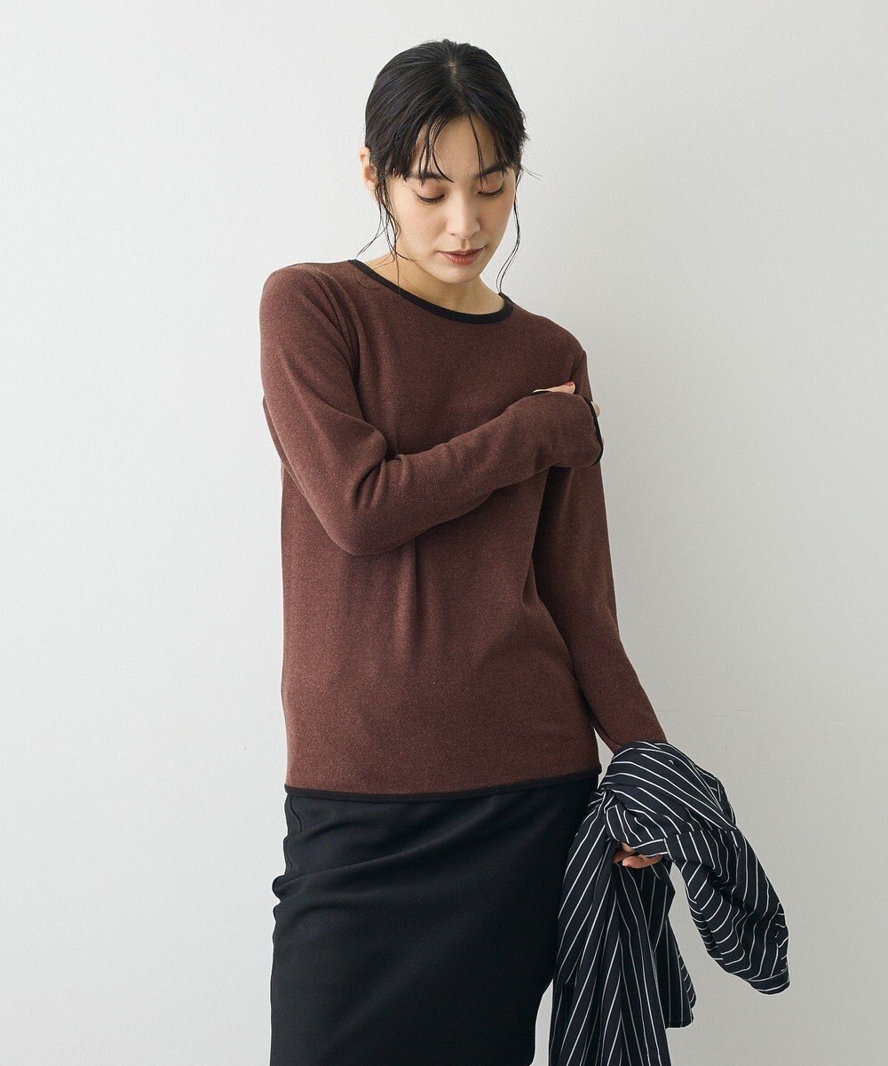 CRAFT STANDARD BOUTIQUE バイカラーパイピングプルオーバー 