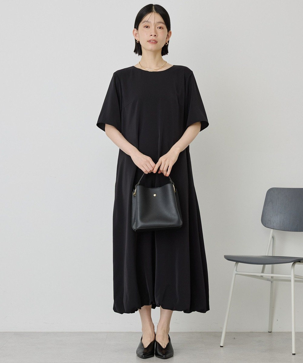 AMERICAN HOLIC 【イージーケア】バルーンワンピース 