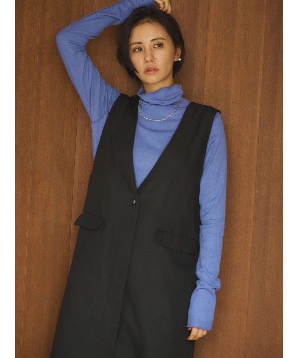 Green Parks ジレにもなる２ｗａｙＶネックジャンスカ 