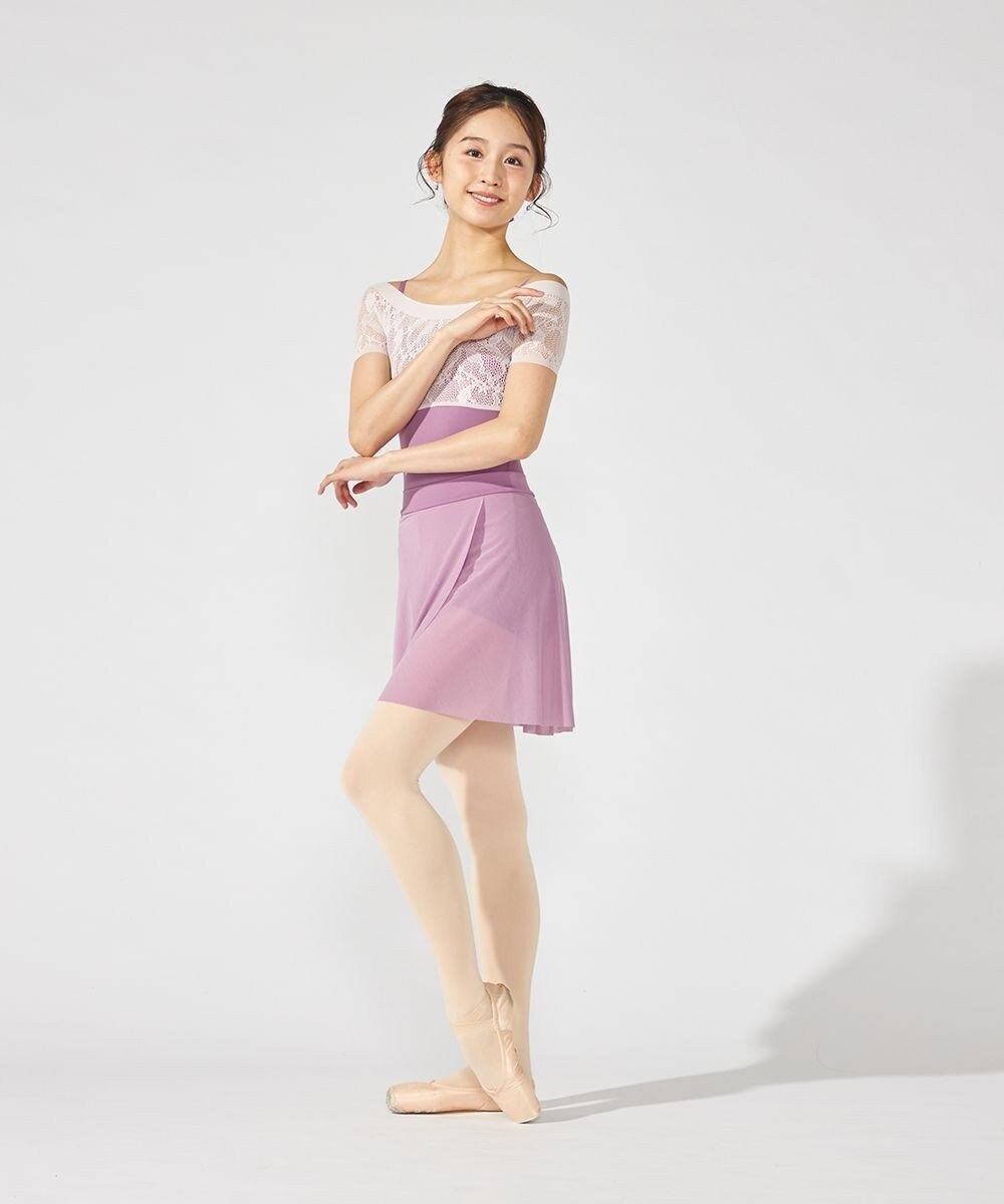 Chacott ショートスパッツ付スカート 