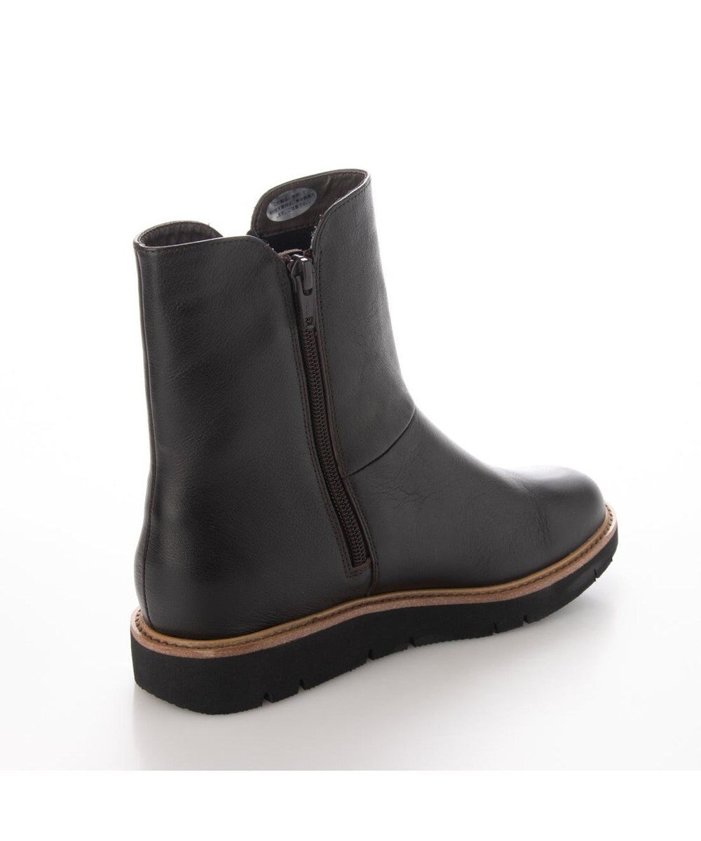 ing <ing>サイドファスナーショートブーツ 