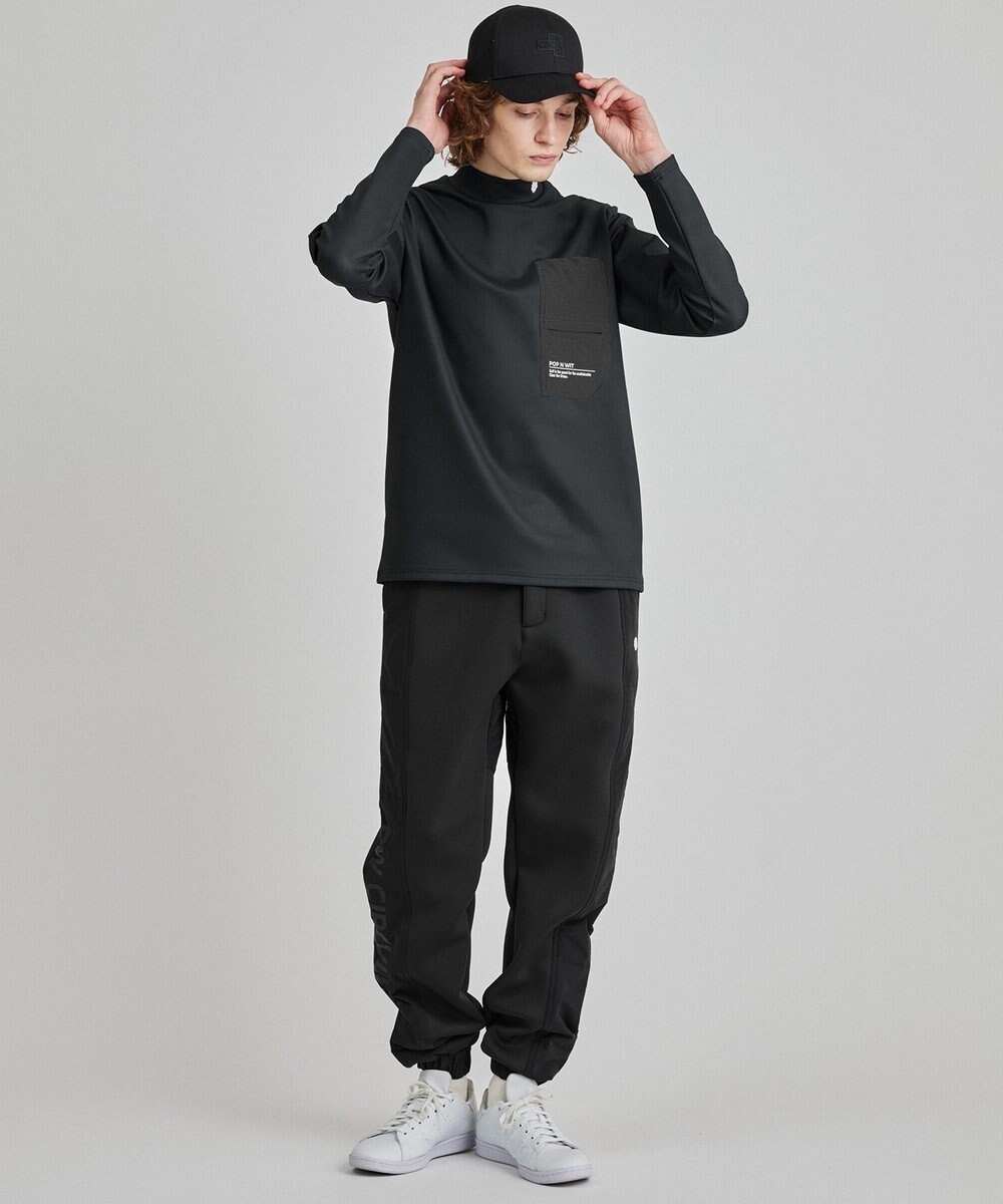 PW CIRCULUS 【MEN】裏フリースモックネックT 