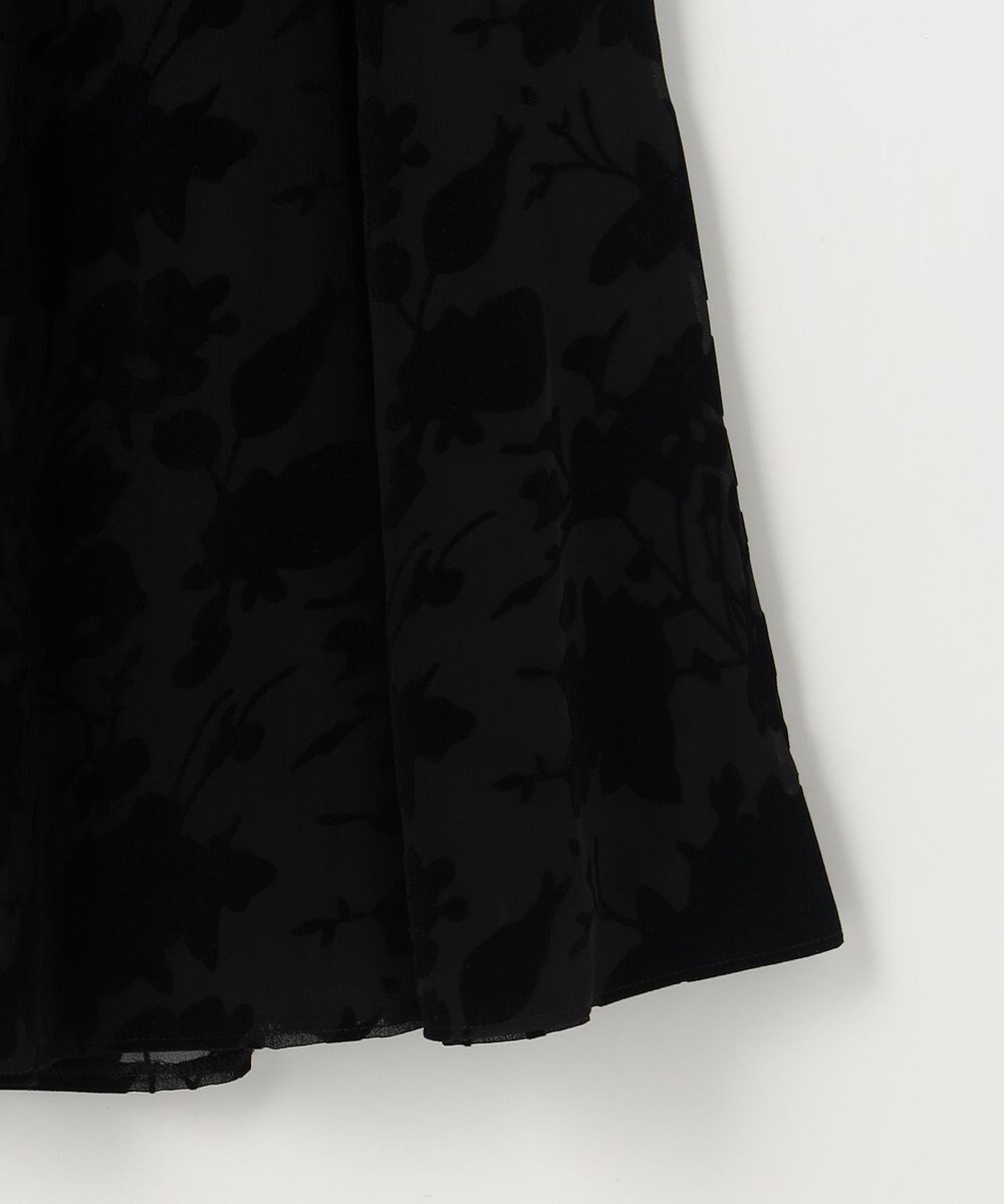 ANY SIS 【2SET】フェザー ニット × フロッキー スカート 