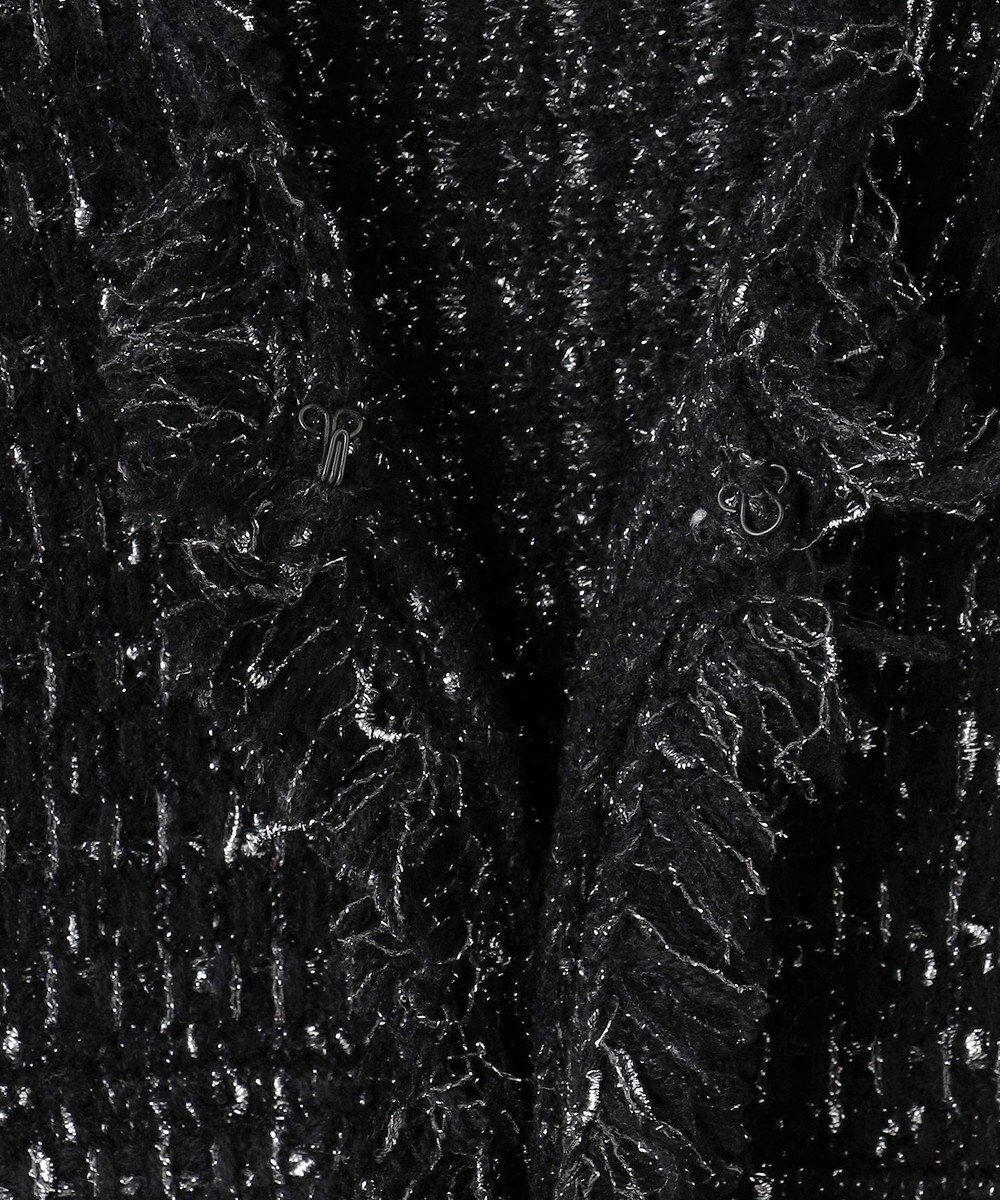 ICB ルレックスニットツイード カーディガンジャケット 