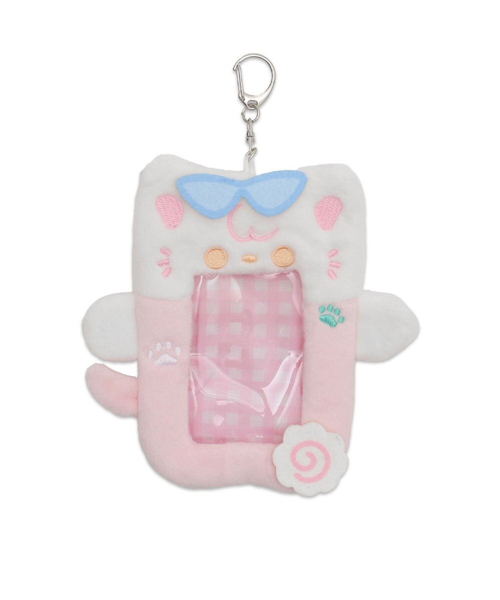 WEGO 【痛バ＆推し活グッズ】アニマルサングラスカードホルダーキーホルダー 