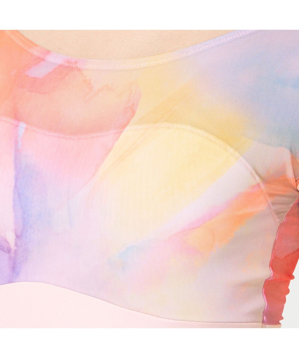 Chacott 【NOZOMI YUASA】フレンチスリーブレオタード 