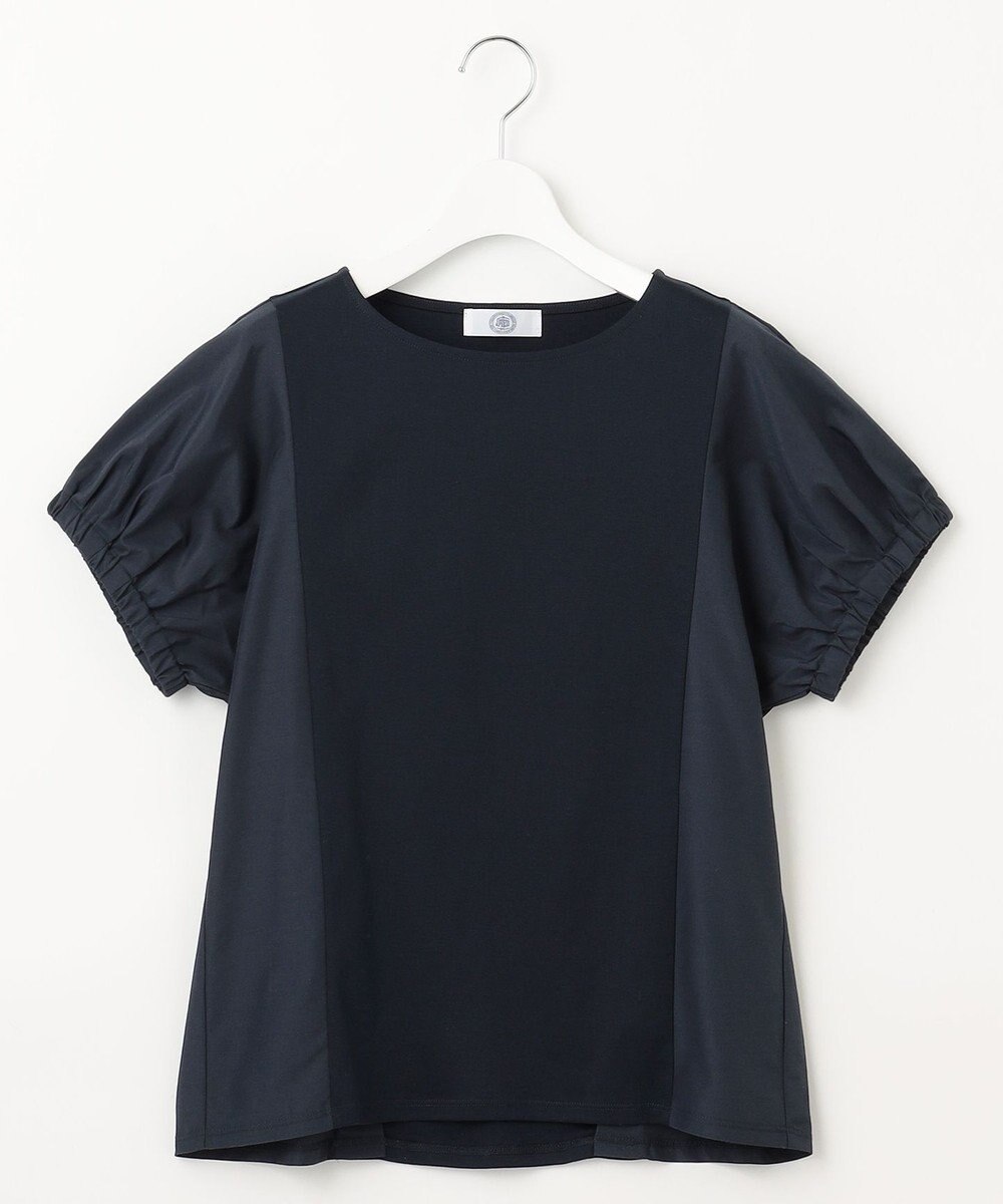 J.PRESS LADIES 【接触冷感・吸水速乾】MULTI EFFECT JERSEY フレンチスリーブ ドルマン カットソー 