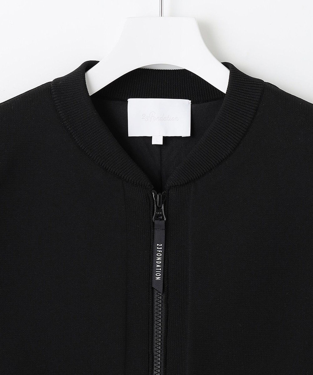 23区GOLF ウォッシャブルでお手入れも楽！【23Fondation/MEN】ニットブルゾン 
