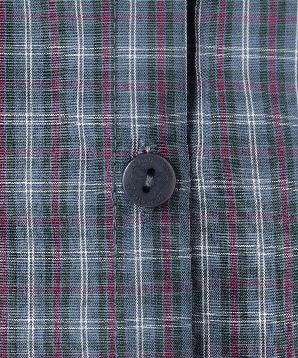 組曲 KIDS 【110-140㎝】チェックラッフル ブラウス 