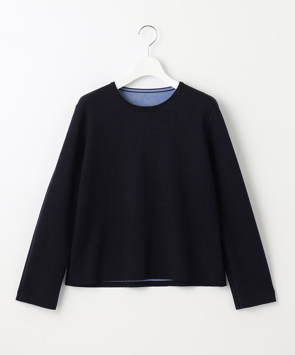 自由区 【ご好評につきWEBのみ新色追加/洗える/マルチウェイ】リバーシブルニット セットアップ 