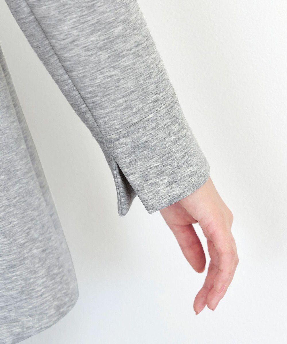 Tiaclasse L 【洗える】ダンボールフレアコート 