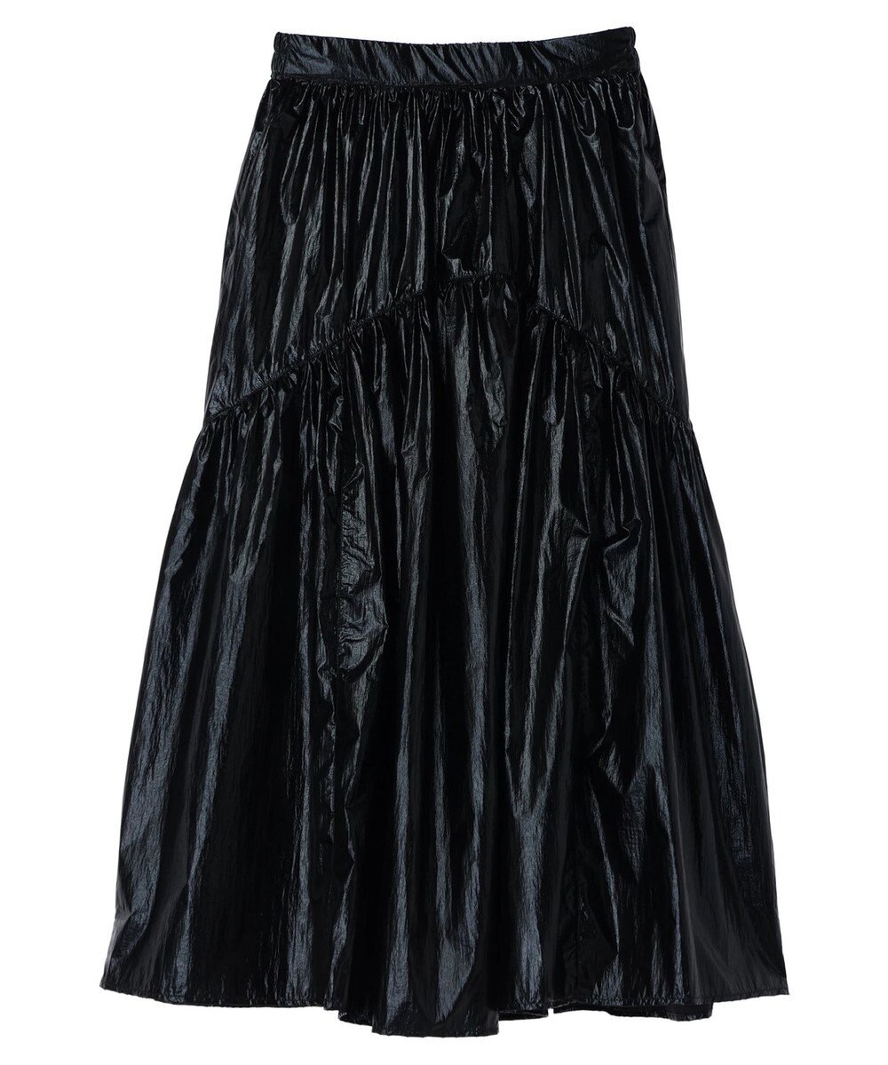 Green Parks ・ＥＬＥＮＣＡＲＥ　ＤＵＥ　メタリックティアードスカート 