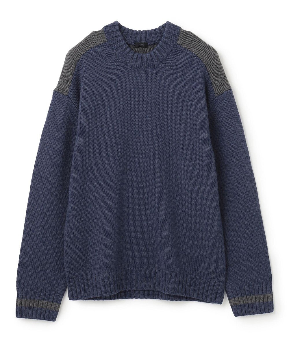 JOSEPH HOMME ラーナヴァージンメリノ　クルーネックニット 