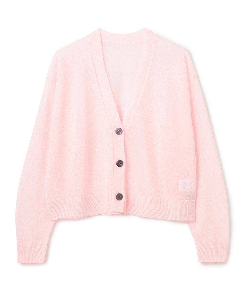 UNFILO ラメシアー カーディガン 